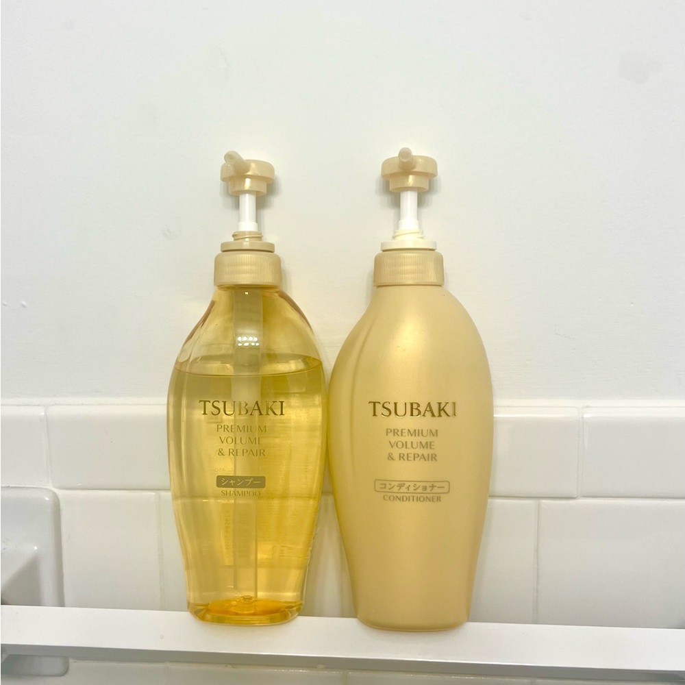 Tsubaki Premium Volume & Repair Shampoo and Conditioner Set